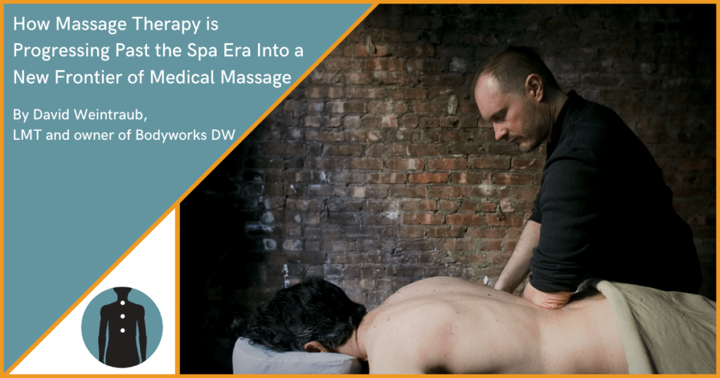 Massage therapy article promotion image