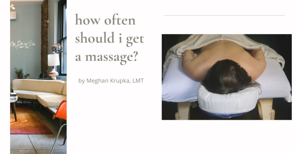 Massage therapy advice and relaxation