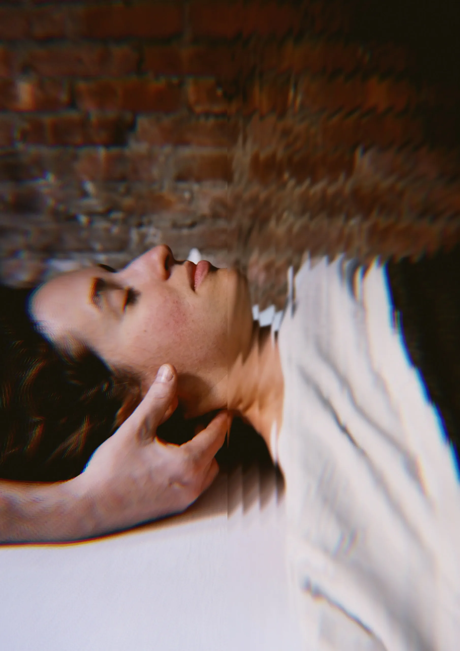 Woman having a prenatal postnatal massage